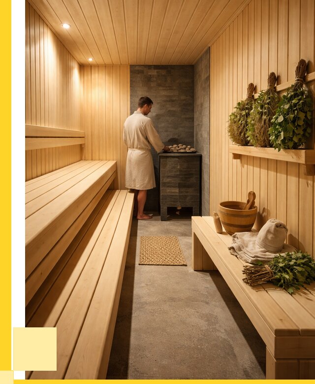 Отделка парной под ключ в Устях-Илимске от 364000 р. | ЭриданСть