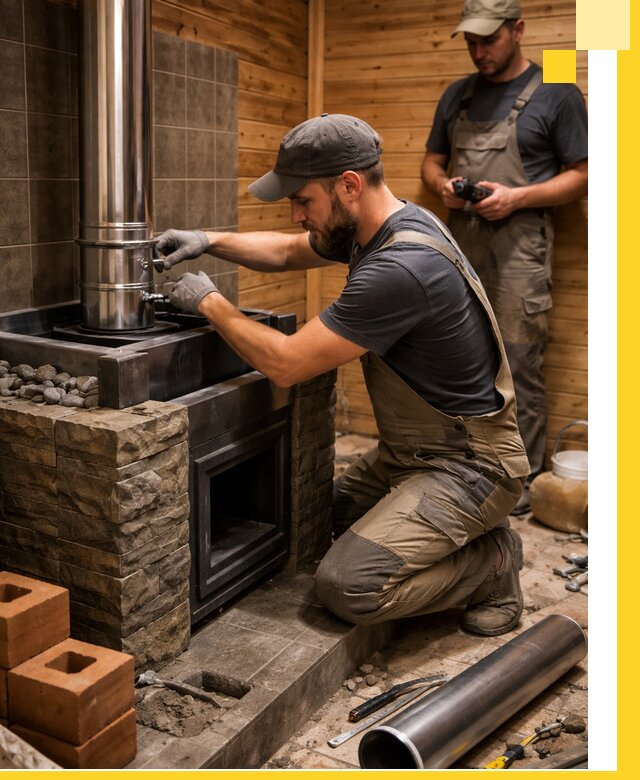 Изготовление и установка банных печей под ключ в Устях-Илимске