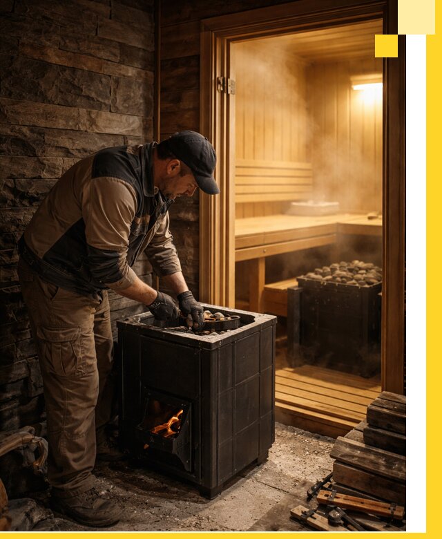 Строительство бани с сауной под ключ в Устях-Илимске от проекта до сдачи