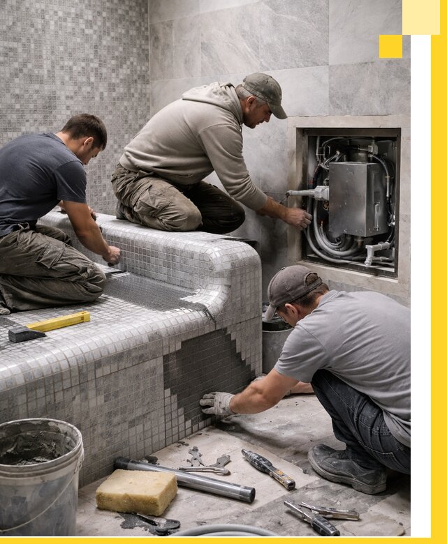 Проекты хамамов под ключ в Устях-Илимске и дизайн и строительство