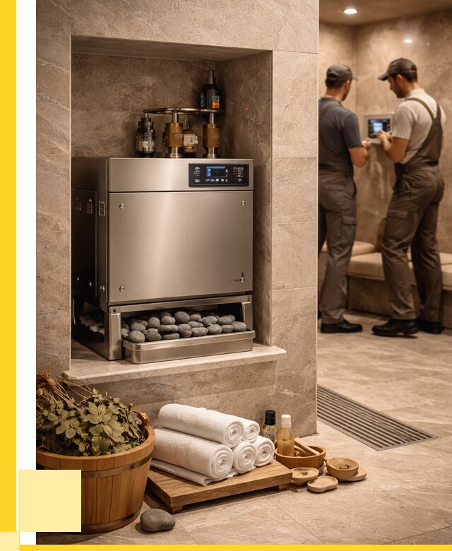 Парогенераторы для хамама в Устях-Илимске от 78000 р. | ЭриданСть