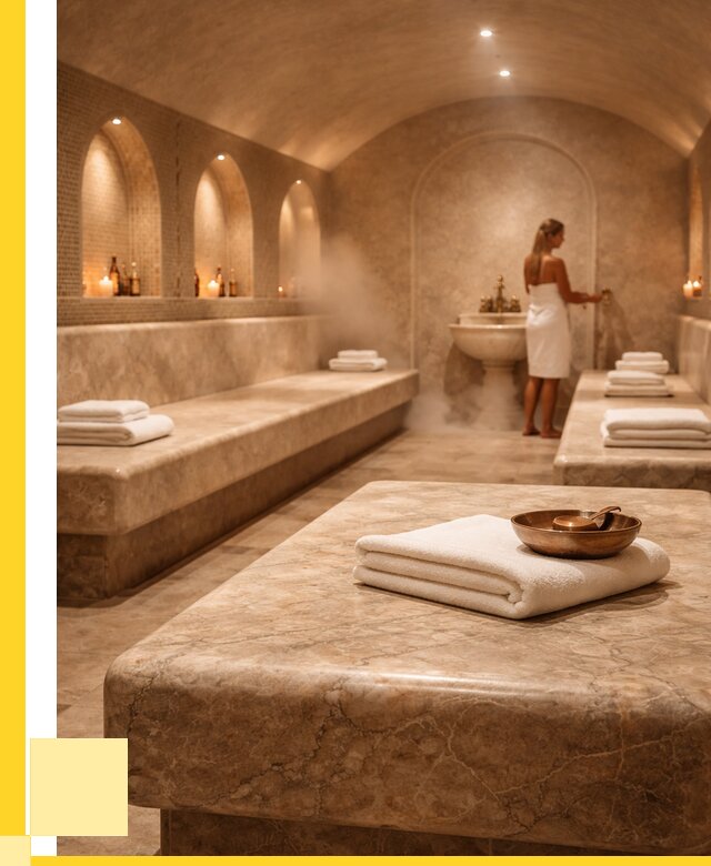 Лежаки для хамама в Устях-Илимске под ключ от 36400 р. | ЭриданСть