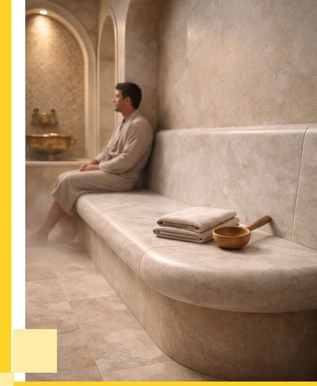 Сиденья для хамама в Устях-Илимске под ключ от 12480 р. | ЭриданСть