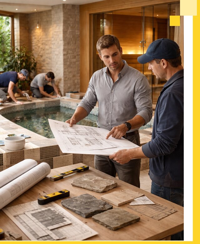 Проектирование SPA зон под ключ в Устях-Илимске с инженерией