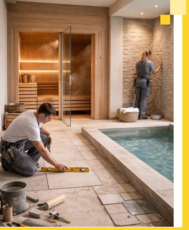 Комплексный дизайн и отделка интерьеров SPA под ключ в Устях-Илимске